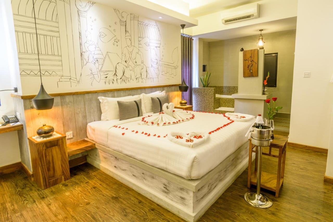 Double Leaf Boutique Hotel Phnom Penh Luaran gambar
